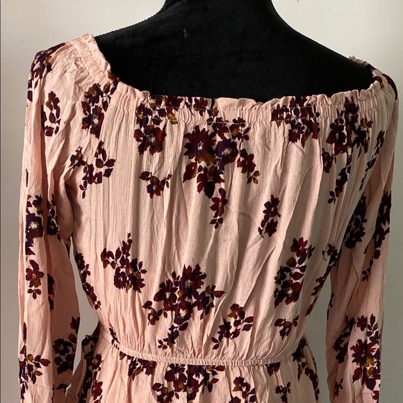 Floral Off-Shoulder Ruffle Dress💋 - Picture 3 of 5